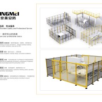 鋼柱鋼網安全圍欄